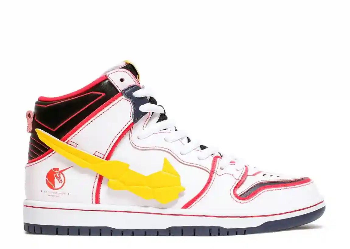 SB DUNK HIGH UNICORN GUNDAM WHITE