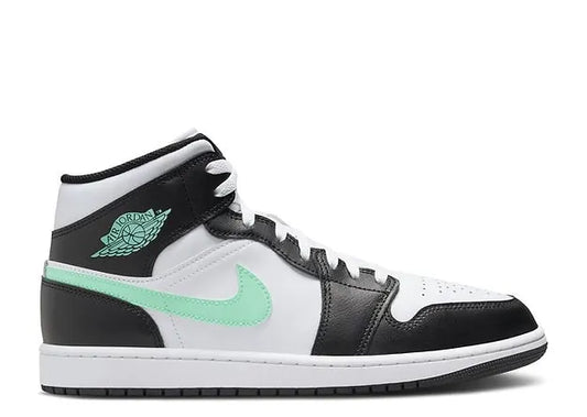JORDAN 1 MID GREEN GLOW