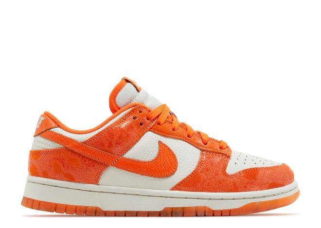 WOMEN DUNK LOW CRACKED ORANGE
