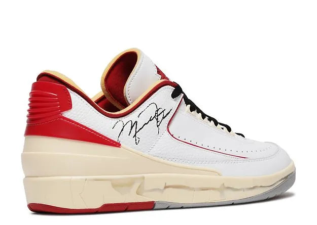 JORDAN 2 OFF WHITE VARSITY RED