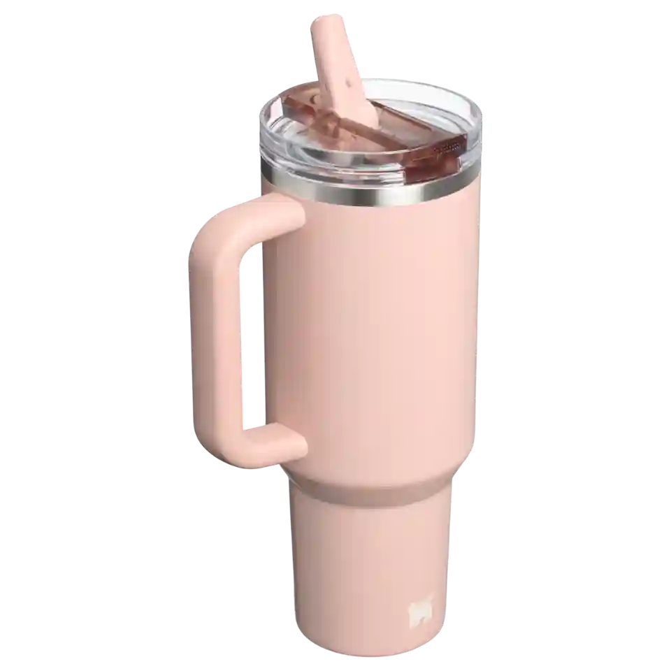 STANLEY QUENCHER FLIP STRAW PROT - PEACH WHIP GLOSS