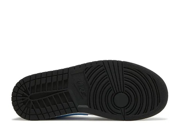 JORDAN 1 LOW BLACK UNIVERSITY BLUE