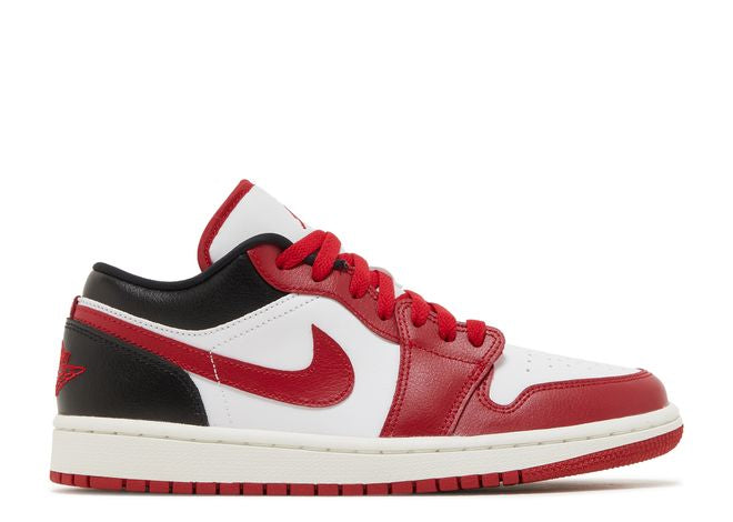 WMNS JORDAN 1 LOW WHITE GYM RED