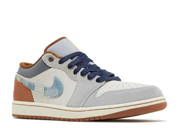 JORDAN 1 LOW DENIM SWOOSH