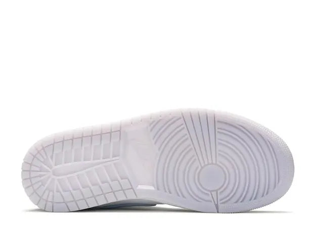 JORDAN 1 MID WOLF GREY ALUMINIUM