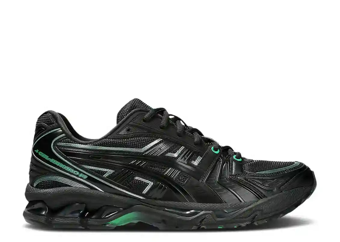ASICS 8ON8 X GEL KAYANO 14 BLACK GREEN