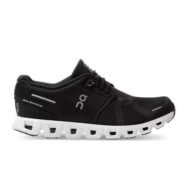 ON RUNNING CLOUD 5 BLACK WHITE