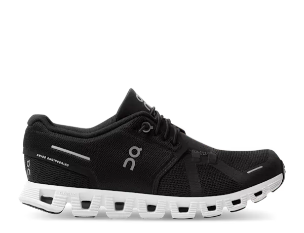 ON RUNNING CLOUD 5 BLACK WHITE