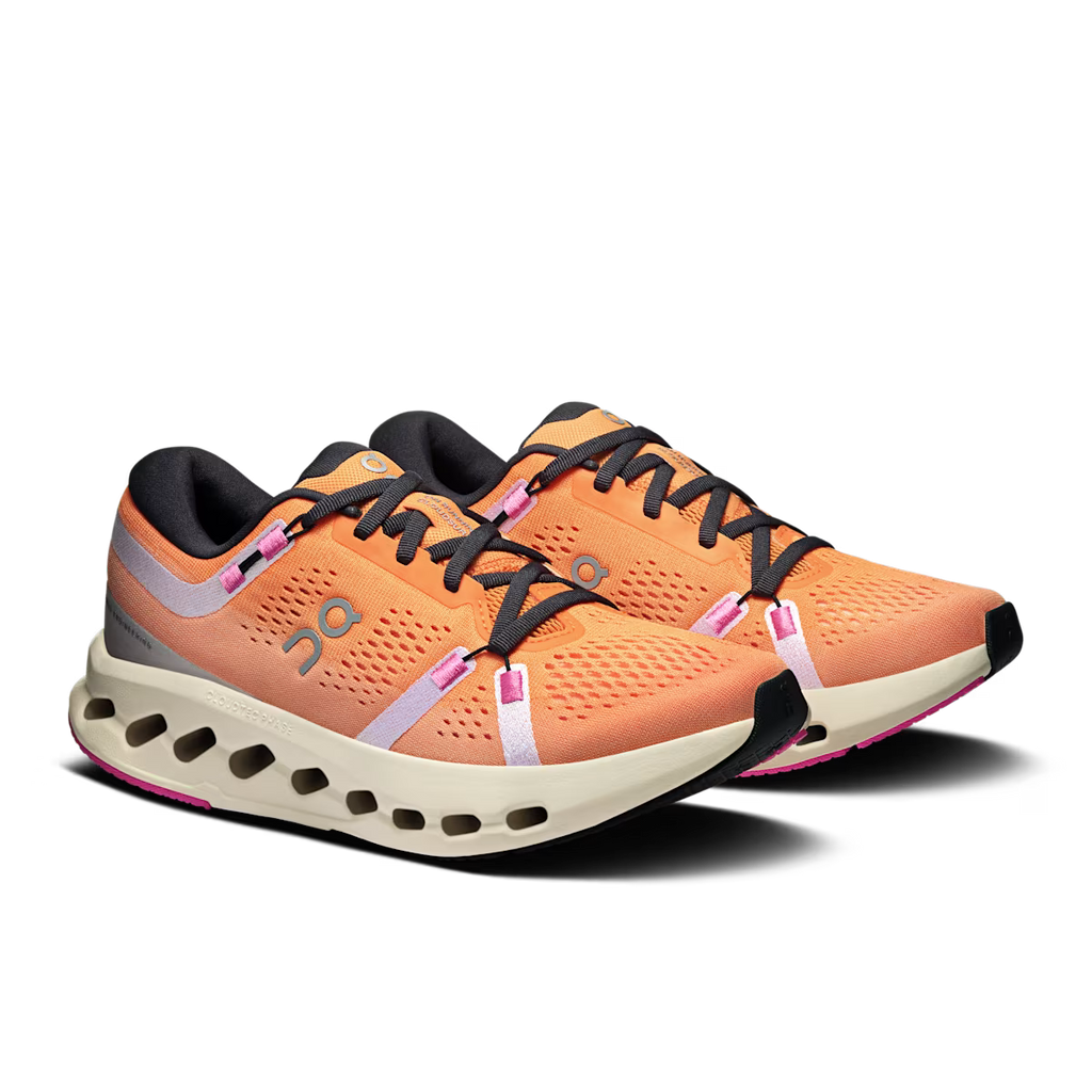 ON RUNNING CLOUDSURFER 2 TANGERINE IVORY