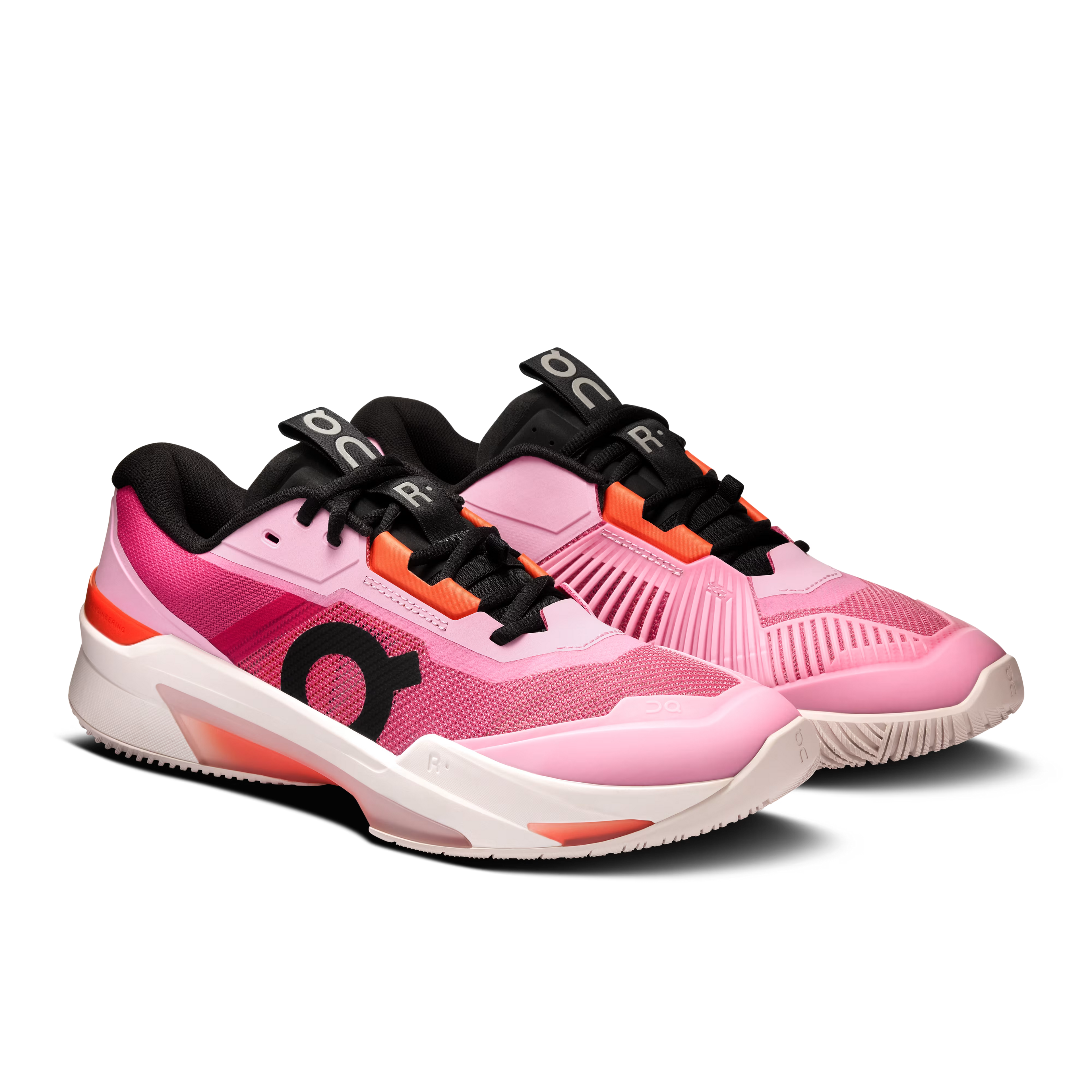 ON RUNNING THE ROGER PRO FIRE PINK FLAME