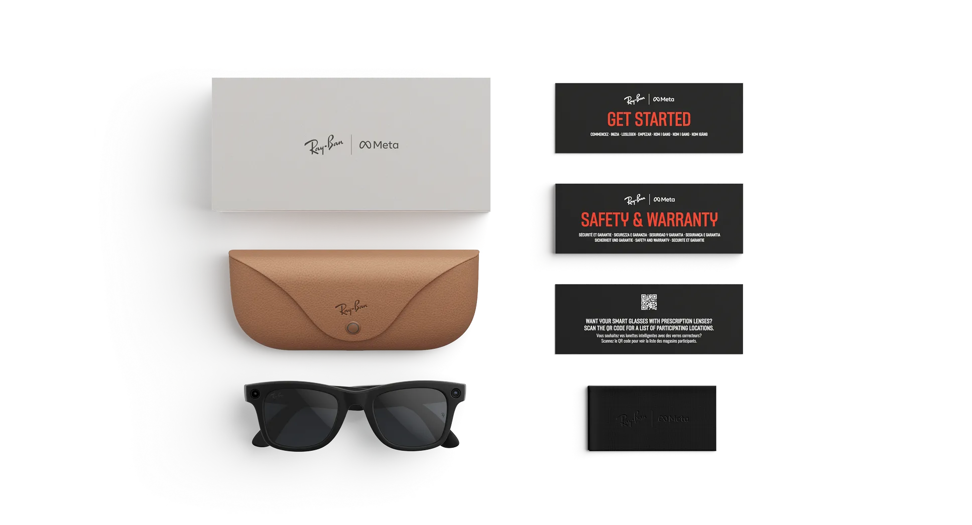 RAY-BAN META WAYFARER 'MATT BLACKCLEAR TO GREY TRANSITIONS®' - GEN 2