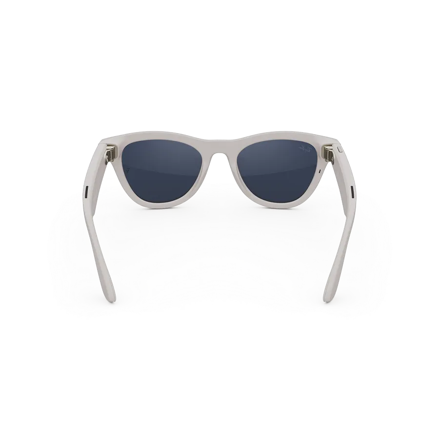 RAY-BAN META SKYLER - SHINY CHALKY GRAY / TRANSITIONS LENS (GEN 2)