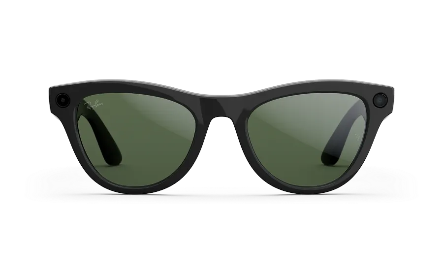 RAY-BAN META SKYLER - SHINY BLACK / TANSITIONS LENS (GEN 2)