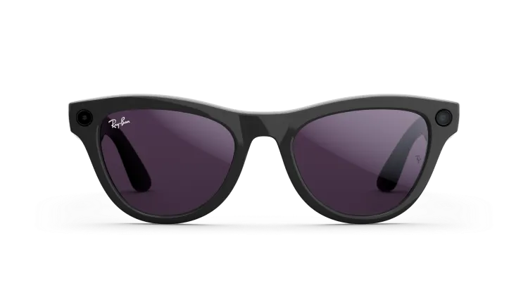 RAY-BAN META SKYLER - SHINY BLACK / TRANSITIONS LENS (GEN 2)