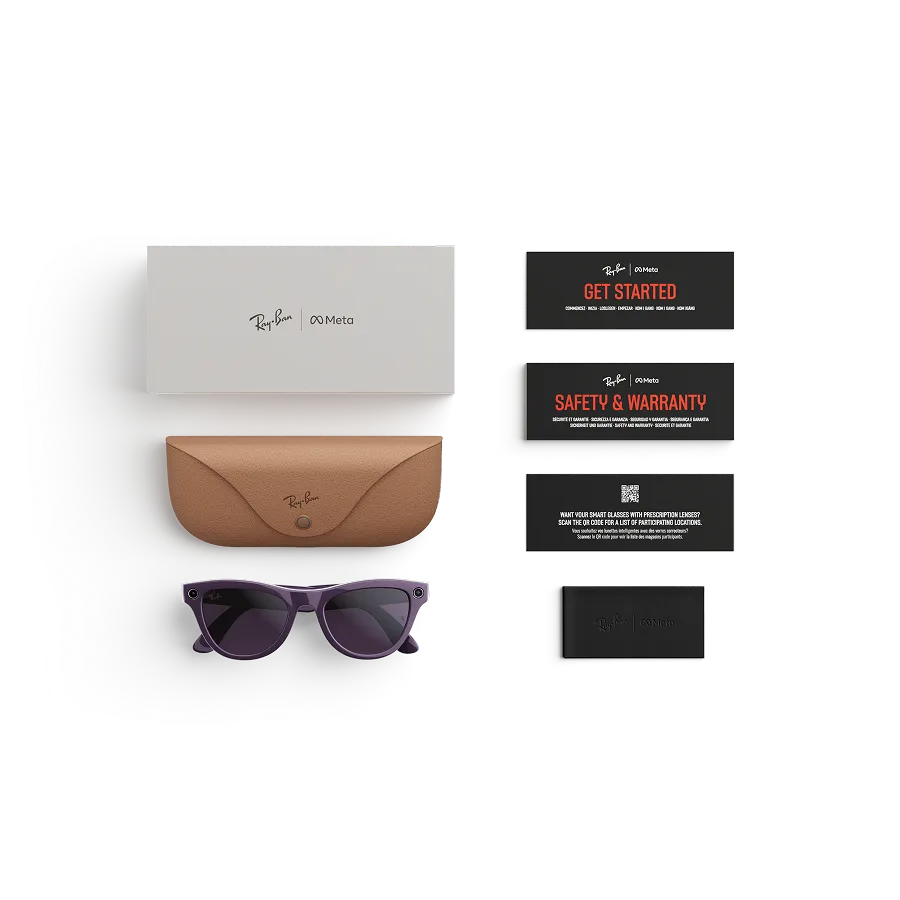 RAY-BAN META SKYLER - SHINY MYSTIC VIOLET / TRANSITIONS LENS (GEN 2)