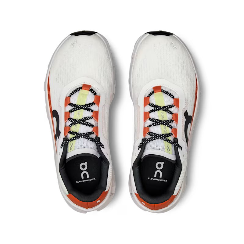 ON RUNNING CLOUDMONSTER UNDYED WHITE FLAME