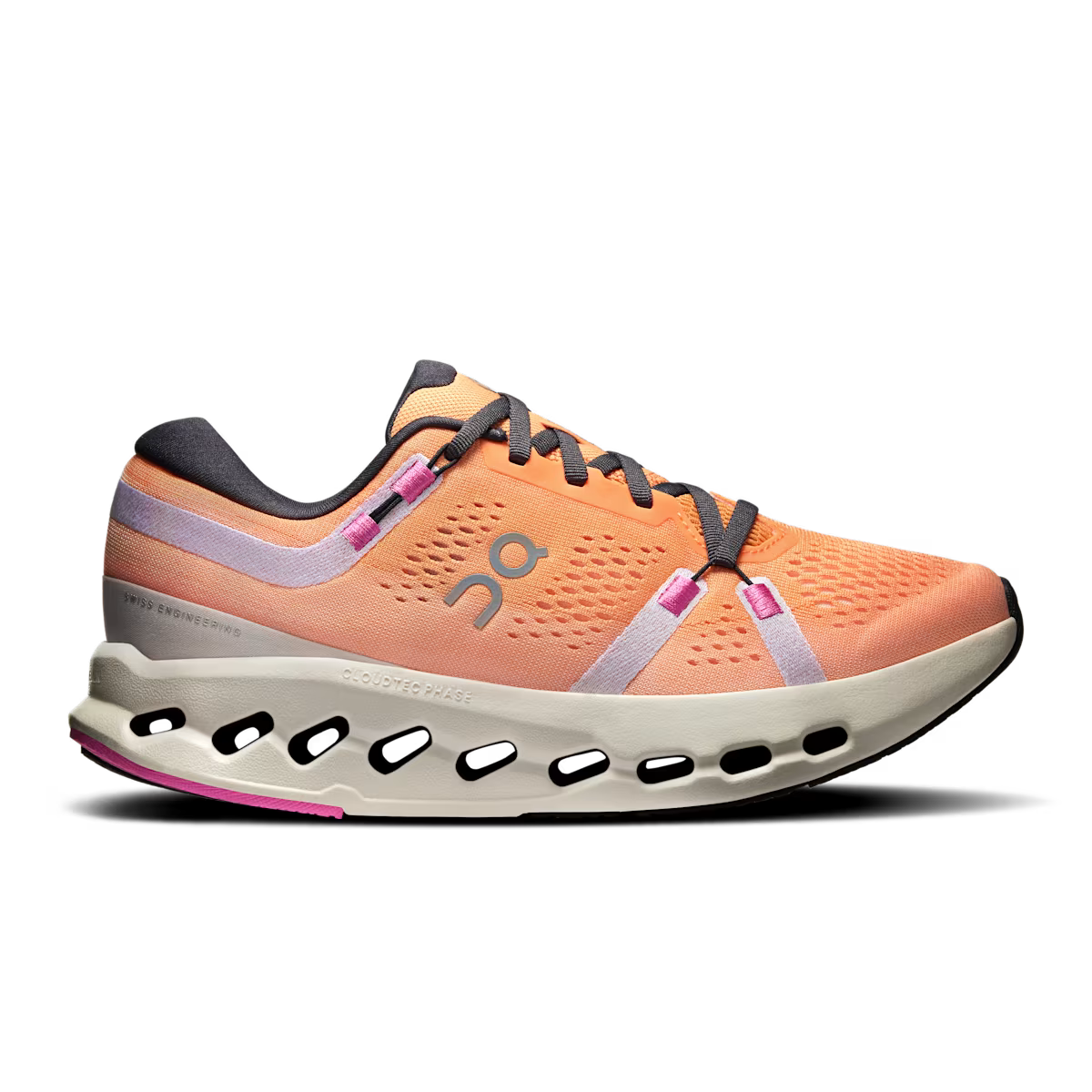 ON RUNNING CLOUDSURFER 2 TANGERINE IVORY
