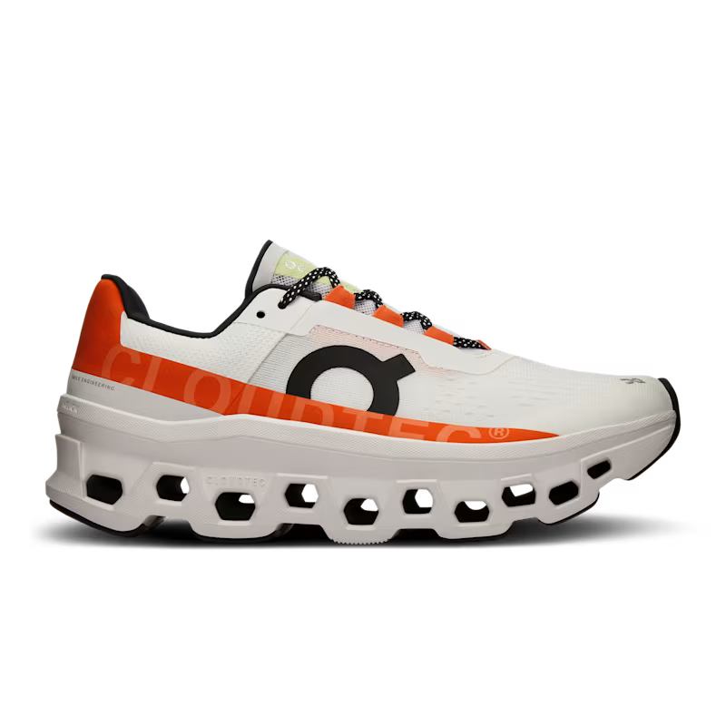 ON RUNNING CLOUDMONSTER UNDYED WHITE FLAME