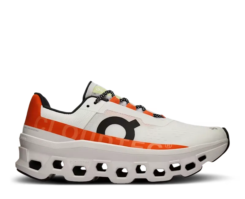 ON RUNNING CLOUDMONSTER UNDYED WHITE FLAME