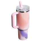 STANLEY THE NEW FREQUENCY QUENCHER PROTOUR FLIP STRAW TUMBLER ROSE PETAL MOTION