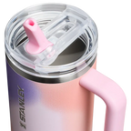 STANLEY THE NEW FREQUENCY QUENCHER PROTOUR FLIP STRAW TUMBLER ROSE PETAL MOTION