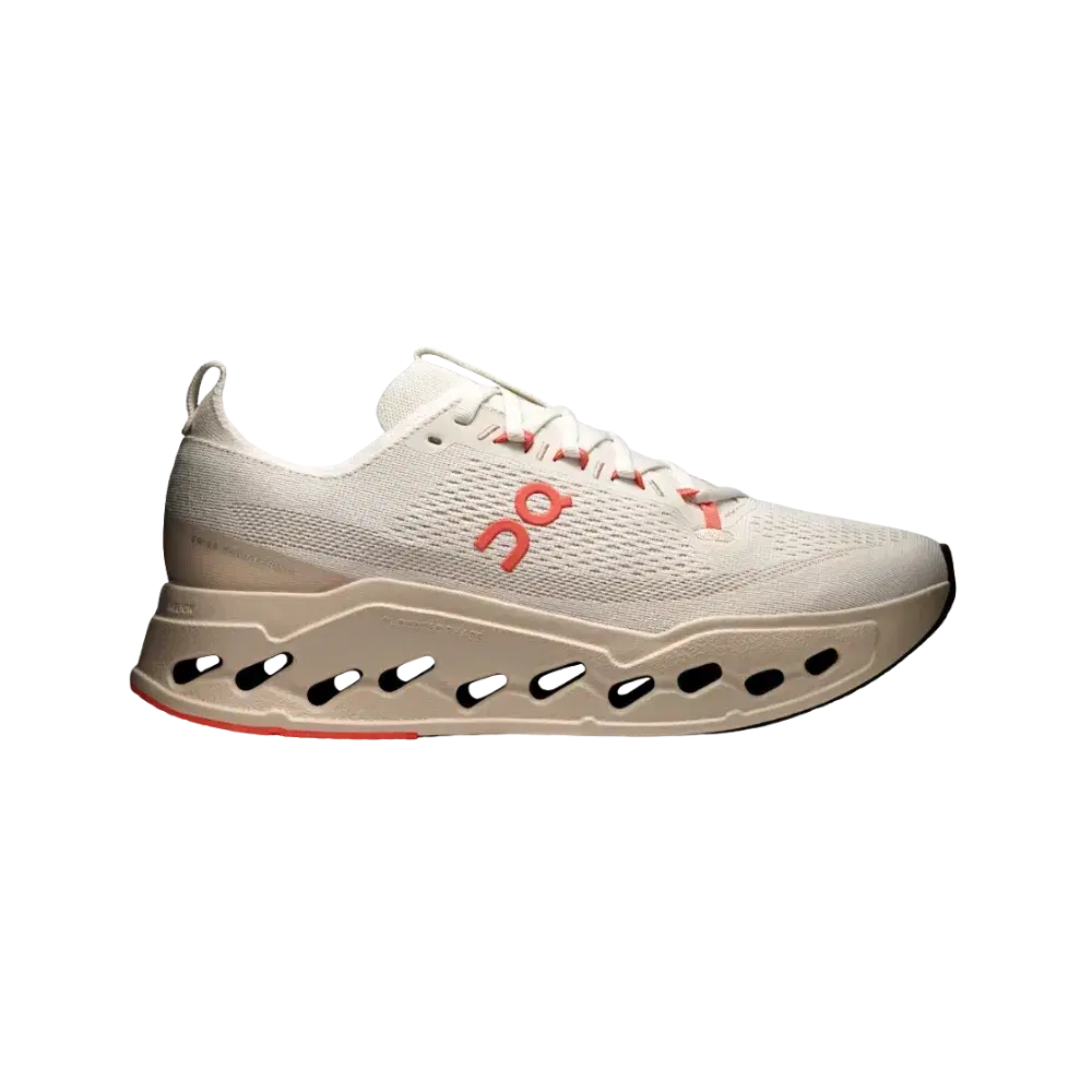 ON RUNNING CLOUDSURFER MAX IVORY SALMON