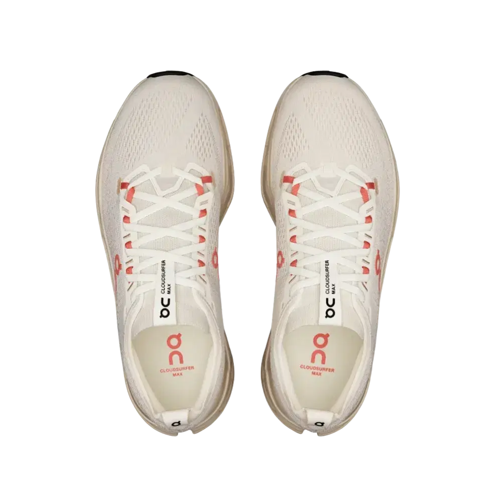 ON RUNNING CLOUDSURFER MAX IVORY SALMON
