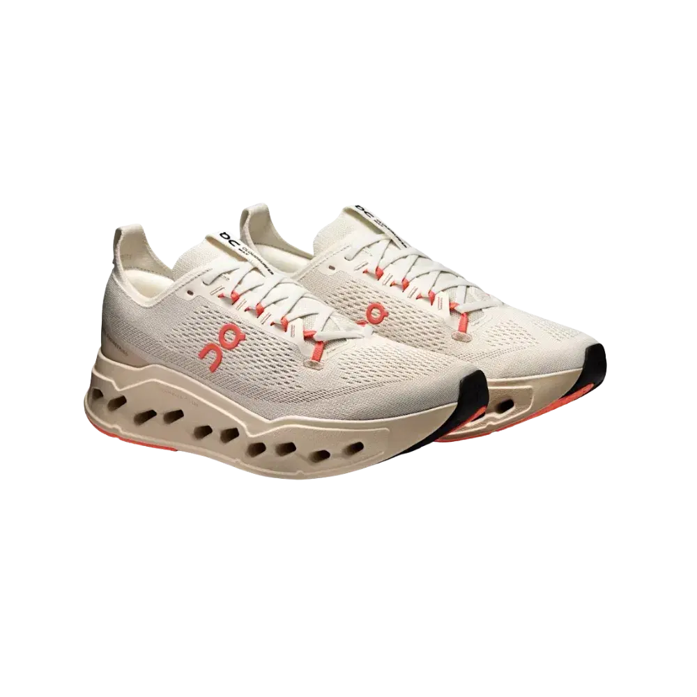 ON RUNNING CLOUDSURFER MAX IVORY SALMON