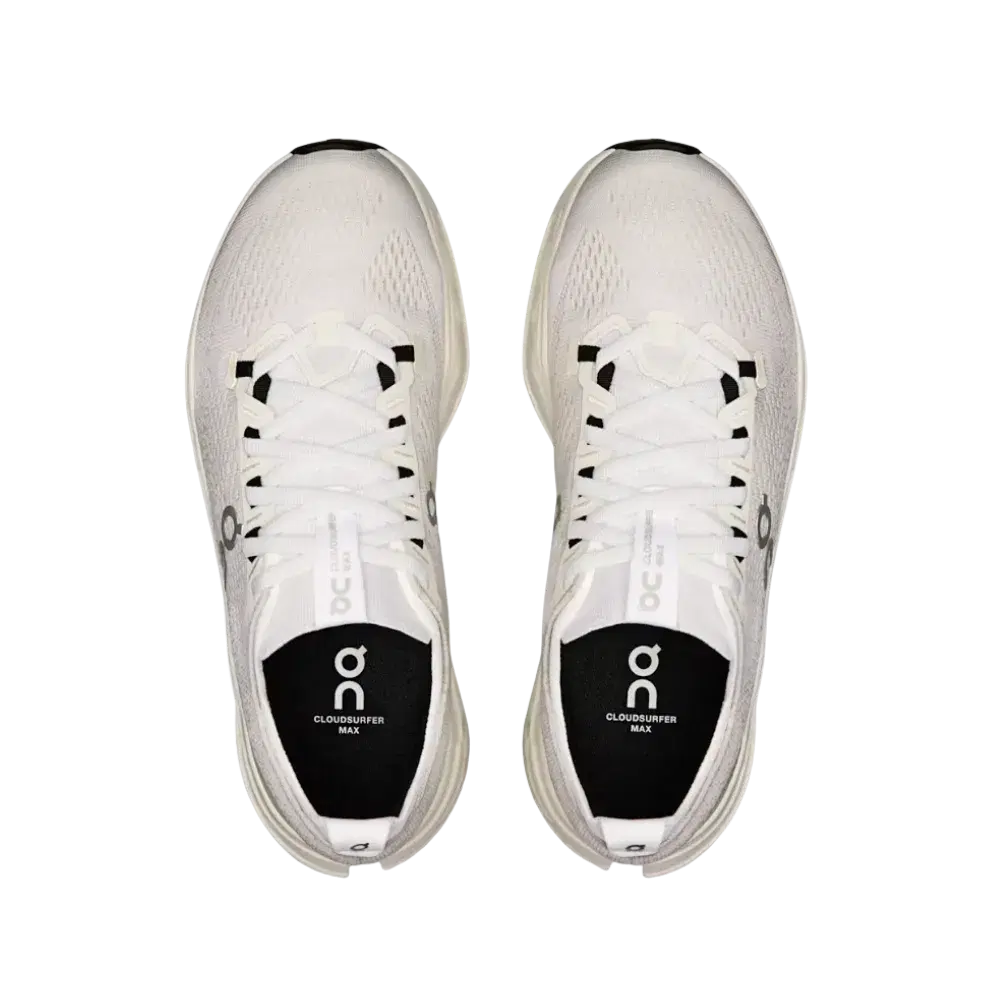 ON RUNNING CLOUDSURFER MAX ALL WHITE