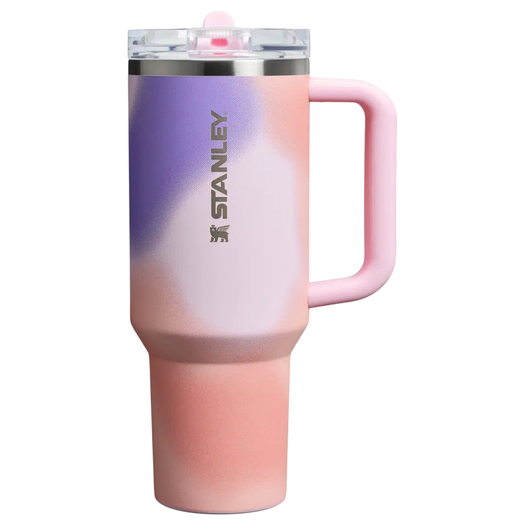 STANLEY THE NEW FREQUENCY QUENCHER PROTOUR FLIP STRAW TUMBLER ROSE PETAL MOTION