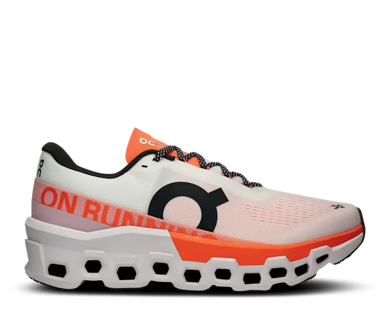 ON RUNNING CLOUDMONSTER 2 WHITE FLAME