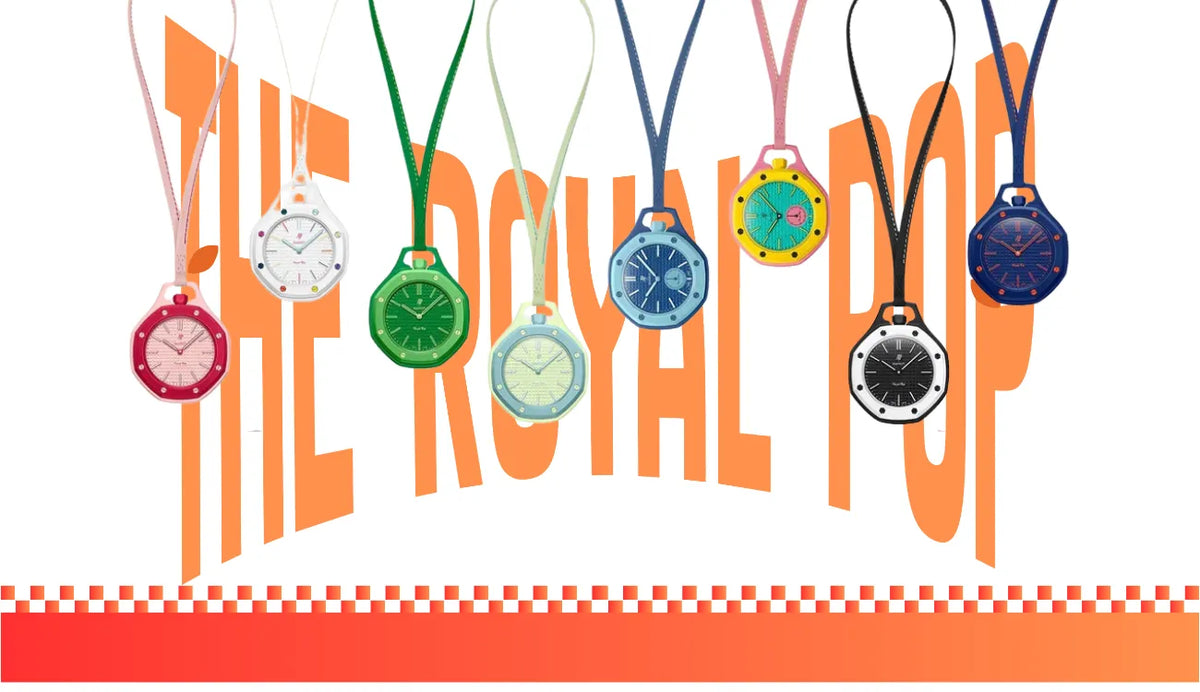 swatch x ap royal pop watches