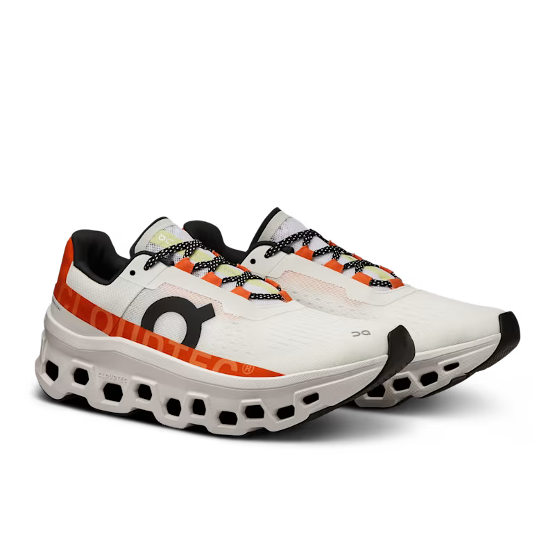 ON RUNNING CLOUDMONSTER UNDYED WHITE FLAME